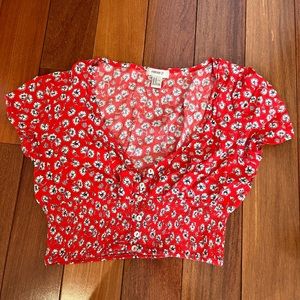 Forever 21 Floral T-Shirt